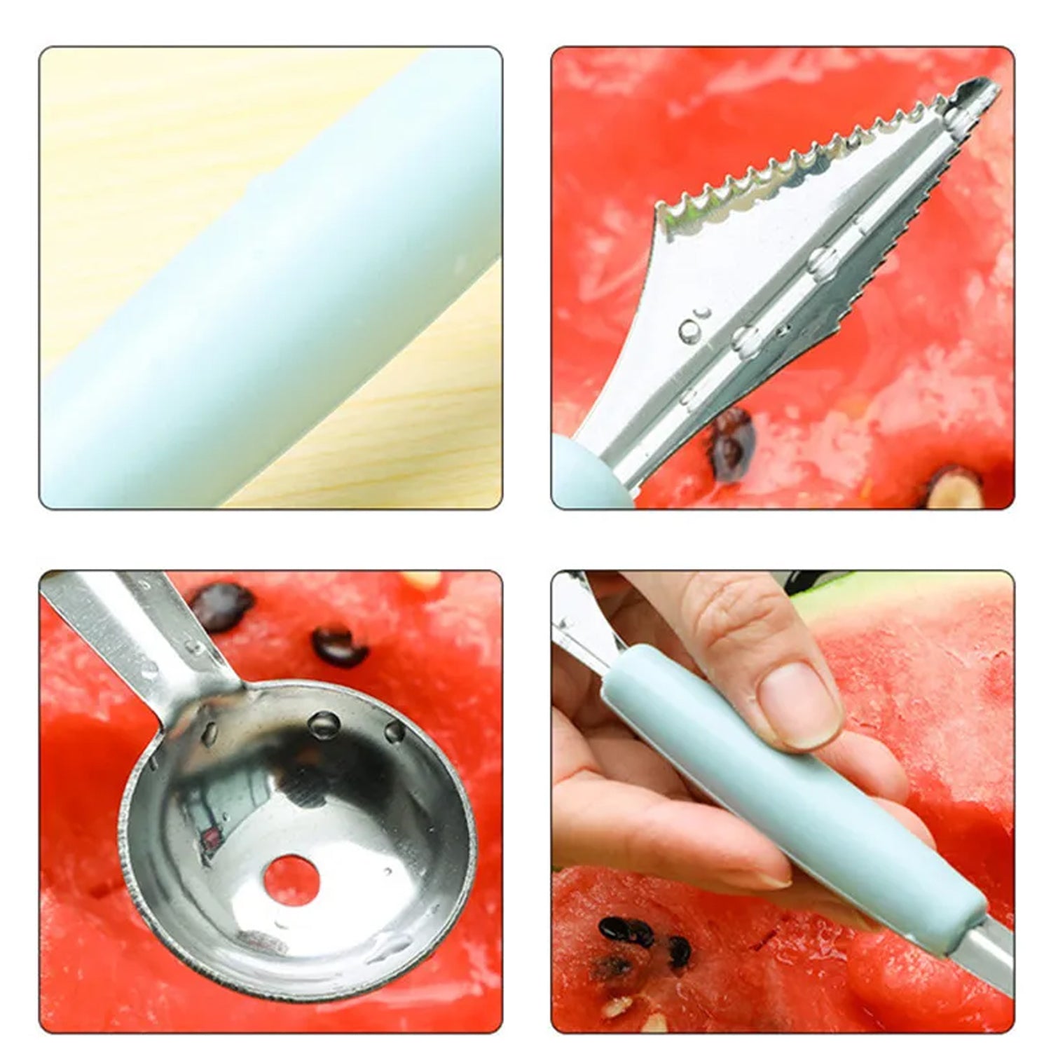 7031 Multifunctional Stainless Steel Fruit, Vegetable Pattern Carving Knife Peeler Corer Spherical Dig Ball Scoop, Garnishing Dig Ball Spoon Kit. DeoDap 7031 Multifunctional Stainless Steel Fruit, Vegetable Pattern Carving Knife Peeler Corer Spherical Dig Ball Scoop, Garnishing Dig Ball Spoon Kit. DeoDap